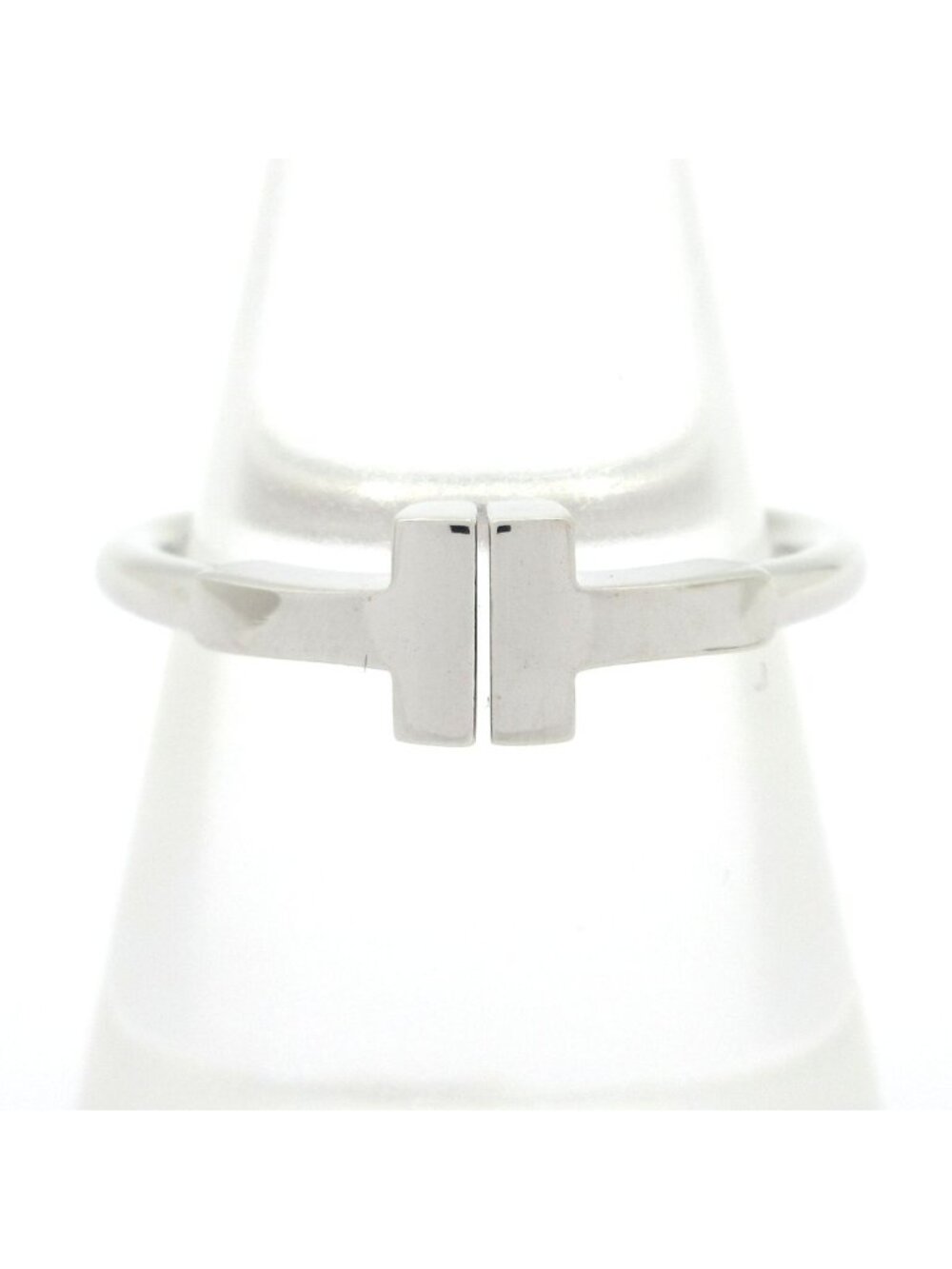 Tiffany & Co Ring T Wire 18k White Gold